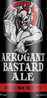 Arrogant bastard ale logo